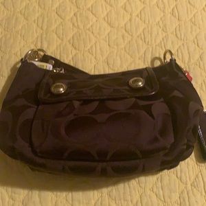 Coach purse and change purse